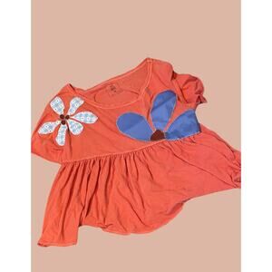 Medium Upcycled We the Free Shirt | Boho Indie Maximalist Reworked and Recycled